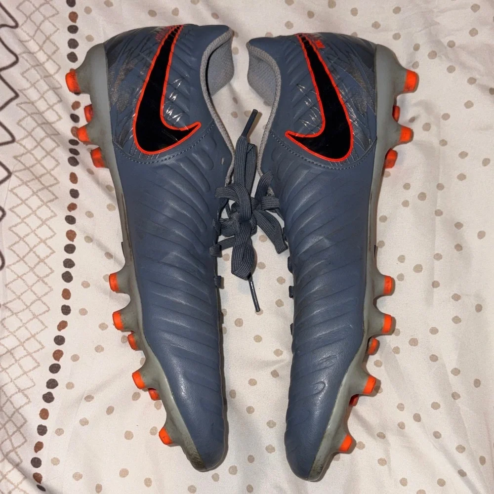 Unisex Nike Tiempo Legend 7 Elite FG 'Victory Pack' Soccer Cleats w Lace Band